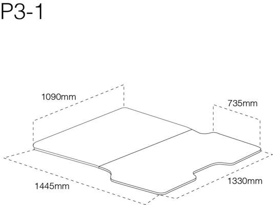 HSP FORD RANGER PX DUAL CAB LOADSLIDE